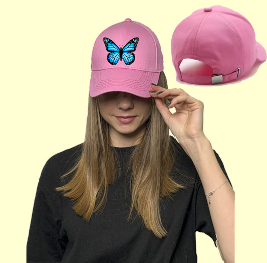 Customised pink cap