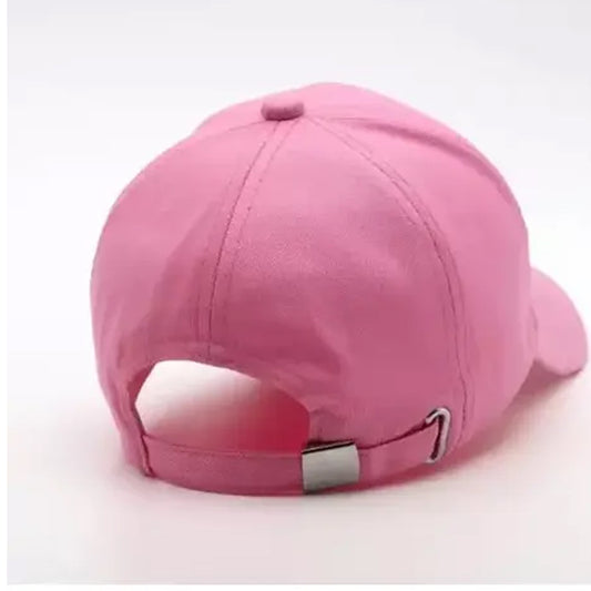 Customised pink cap