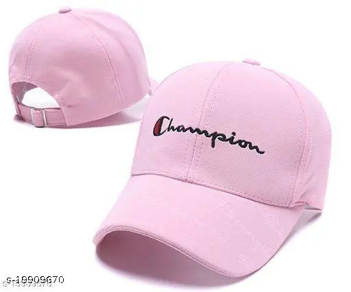 Customised pink cap